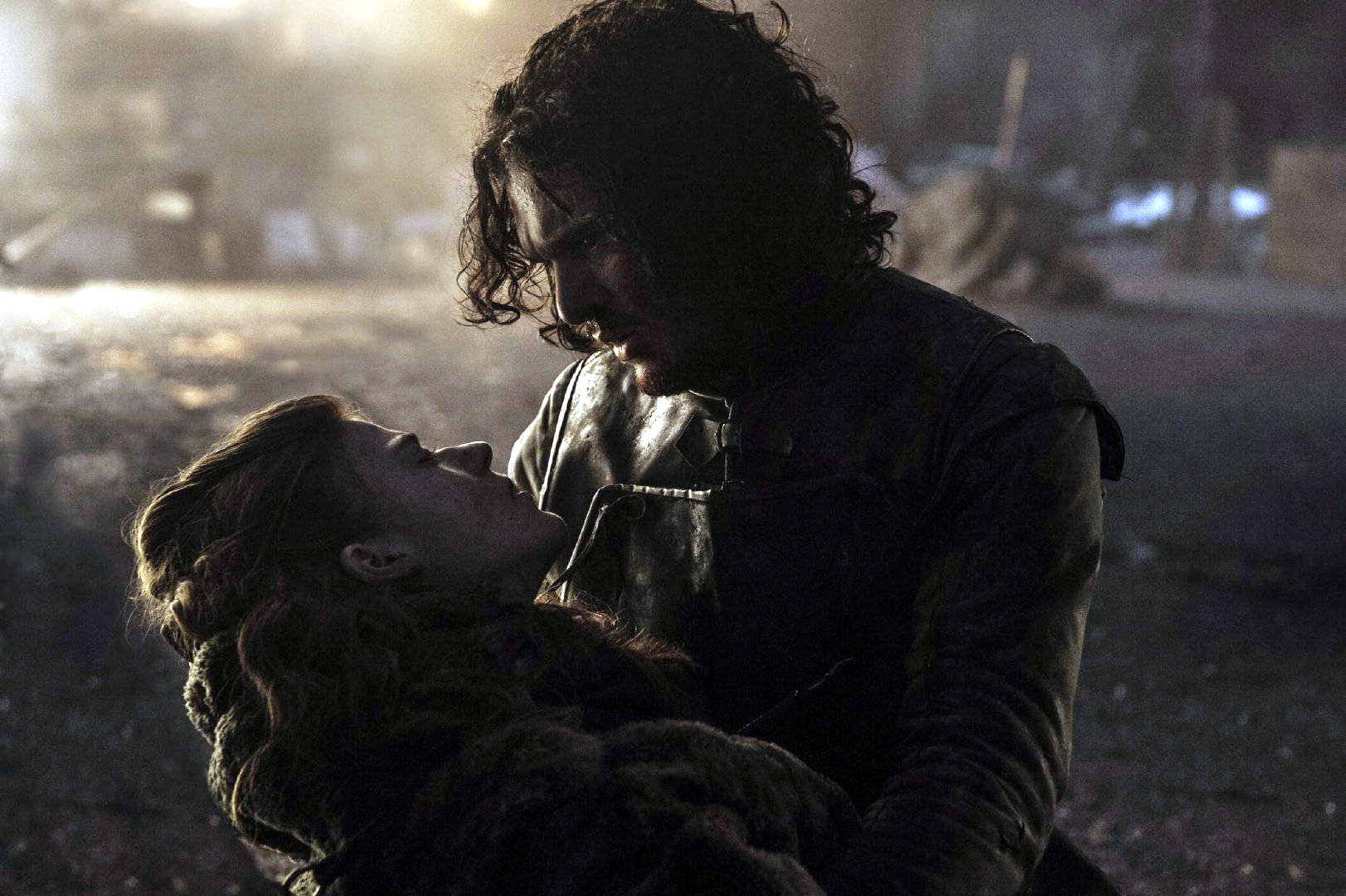 权力的游戏雪诺和火吻短暂炽烈的冰与火之恋