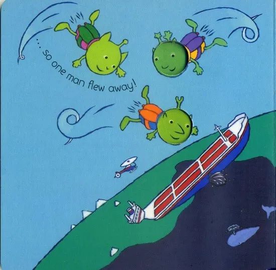 抗疫情护学习学乐英语免费绘本故事fivelittlemeninaflyingsaucer内含