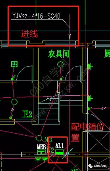 電氣cad圖紙怎麼讀?