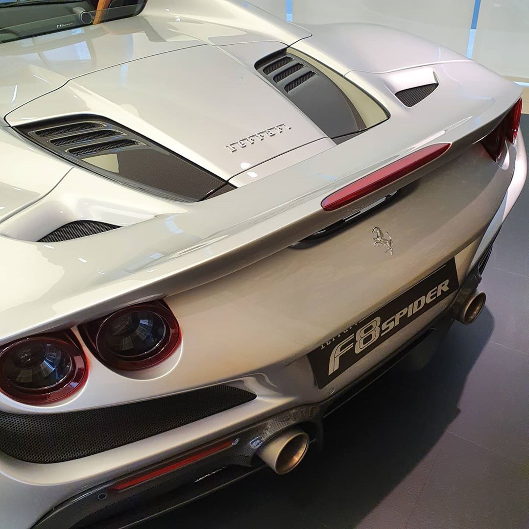 法拉利f8 spider,这是见过最漂亮的敞篷车