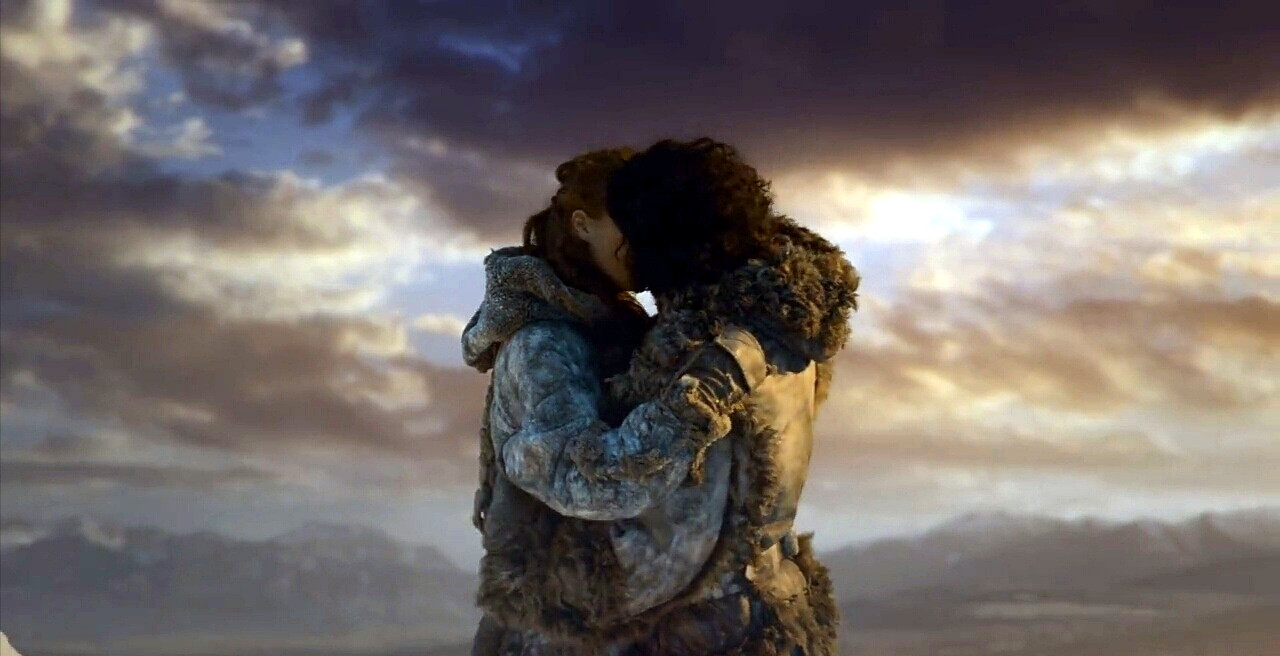 权力的游戏雪诺和火吻短暂炽烈的冰与火之恋