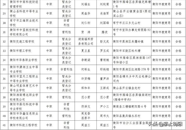 衡阳这些学校停止招生！2019年度办学情况评价结果出炉(图3)