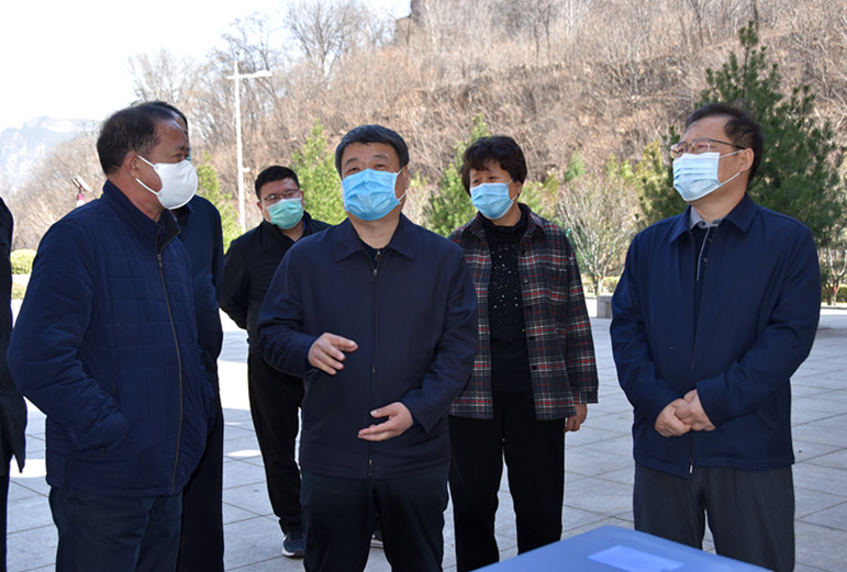 武安市委书记魏雪生到七步沟调研