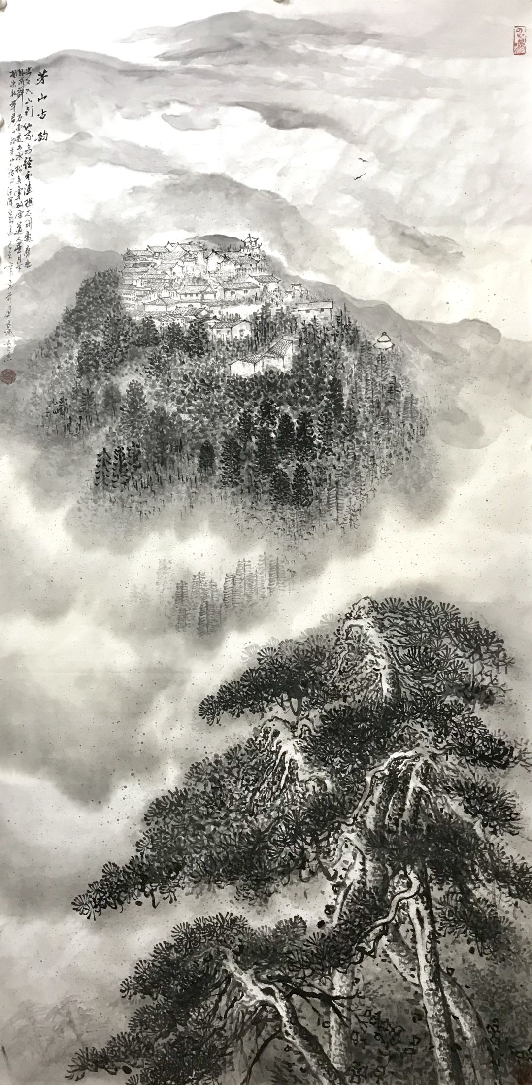 秀雅别致大气巍峨中国艺术收藏协会名誉理事唐光前先生国画作品欣赏