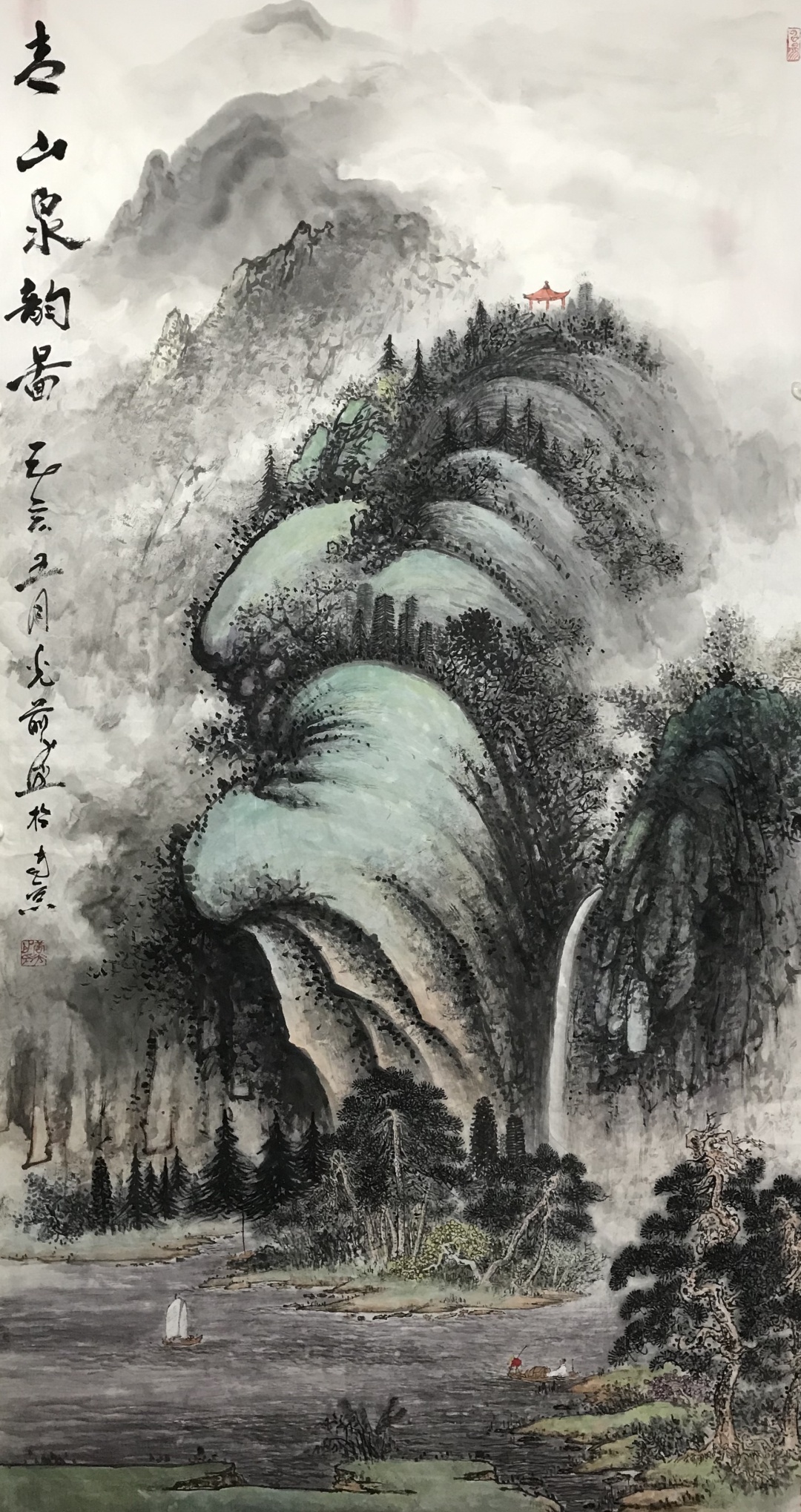 秀雅别致大气巍峨中国艺术收藏协会名誉理事唐光前先生国画作品欣赏