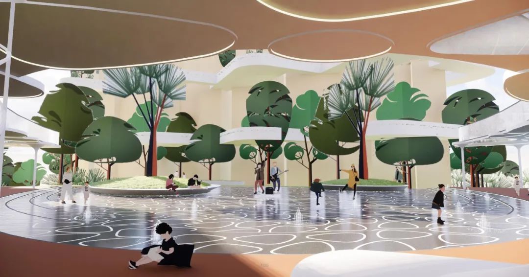 未来社区栖居的自由地真实虚拟想象