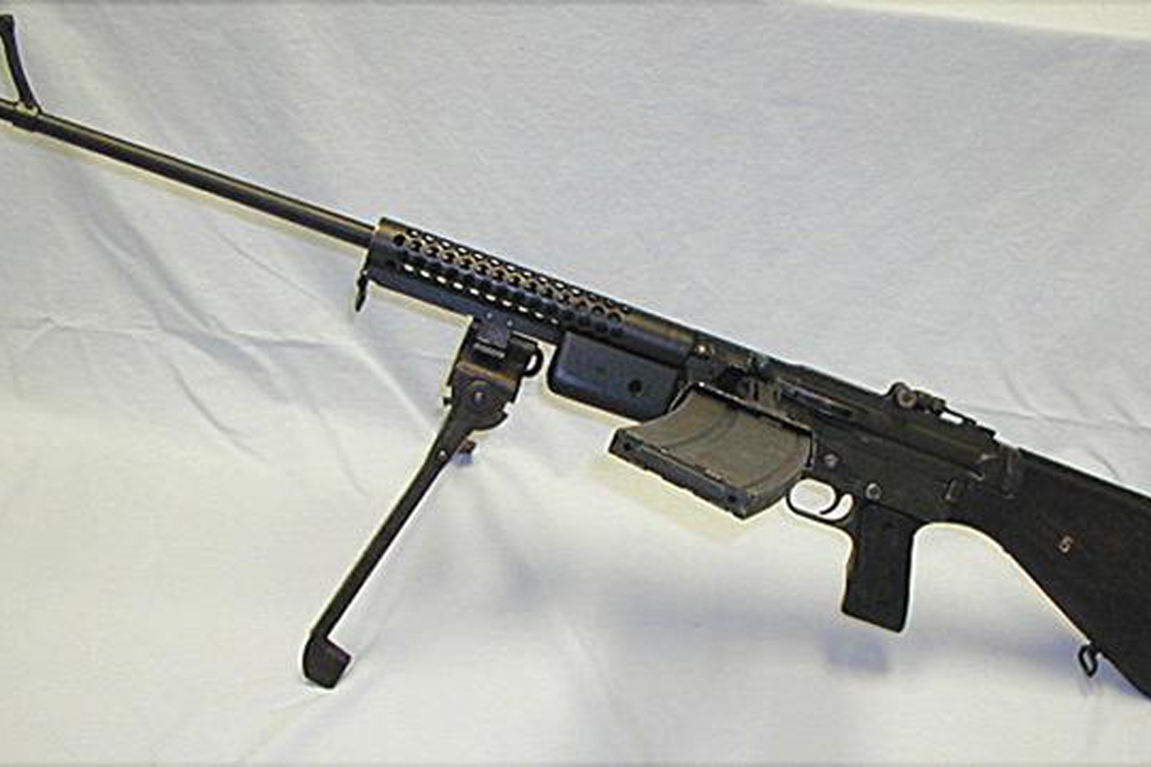 军事模型,二战美军经典武器——m1941约翰逊轻机枪