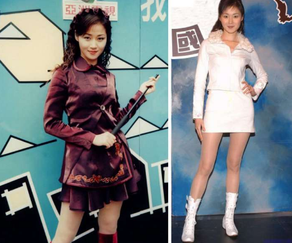 大家一定很熟悉,她就是马小玲,凭借一双42寸大长腿成就"长腿女神"之名