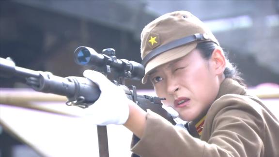 神枪酒井英子开枪杀人关键时刻秦时月赶到用手枪干掉女鬼子