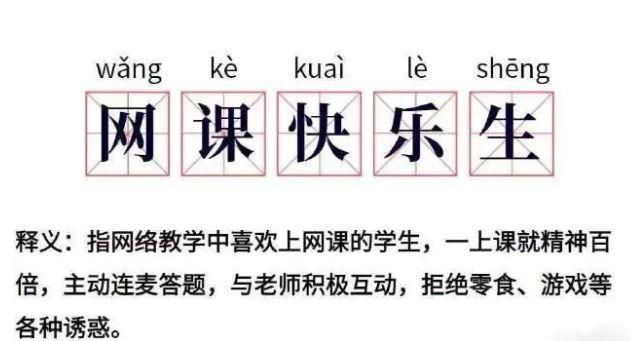 网课真是件有趣的事儿