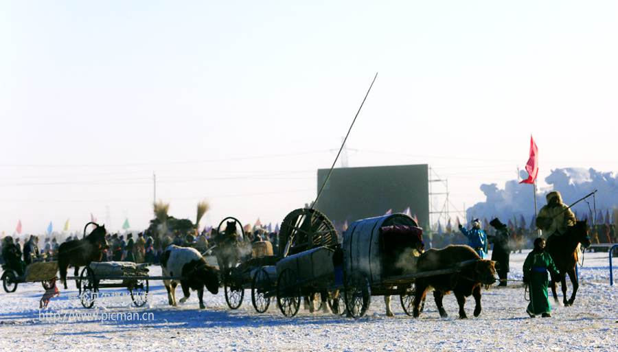 蒙古人的勒勒车,是家又是车