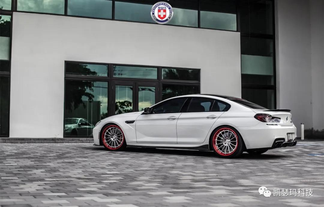 宝马m6升级美国顶级hre锻造轮毂,为爱车搭配最适合的鞋子.