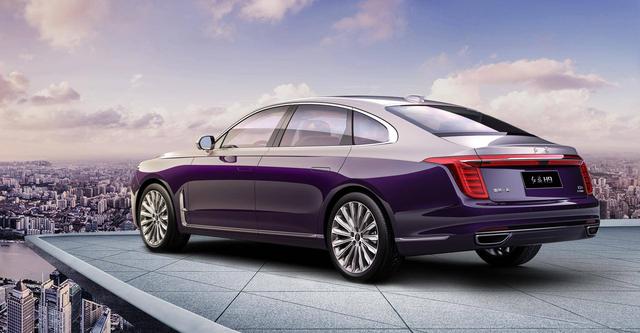 c级豪华车红旗h9超c级设计一见倾心