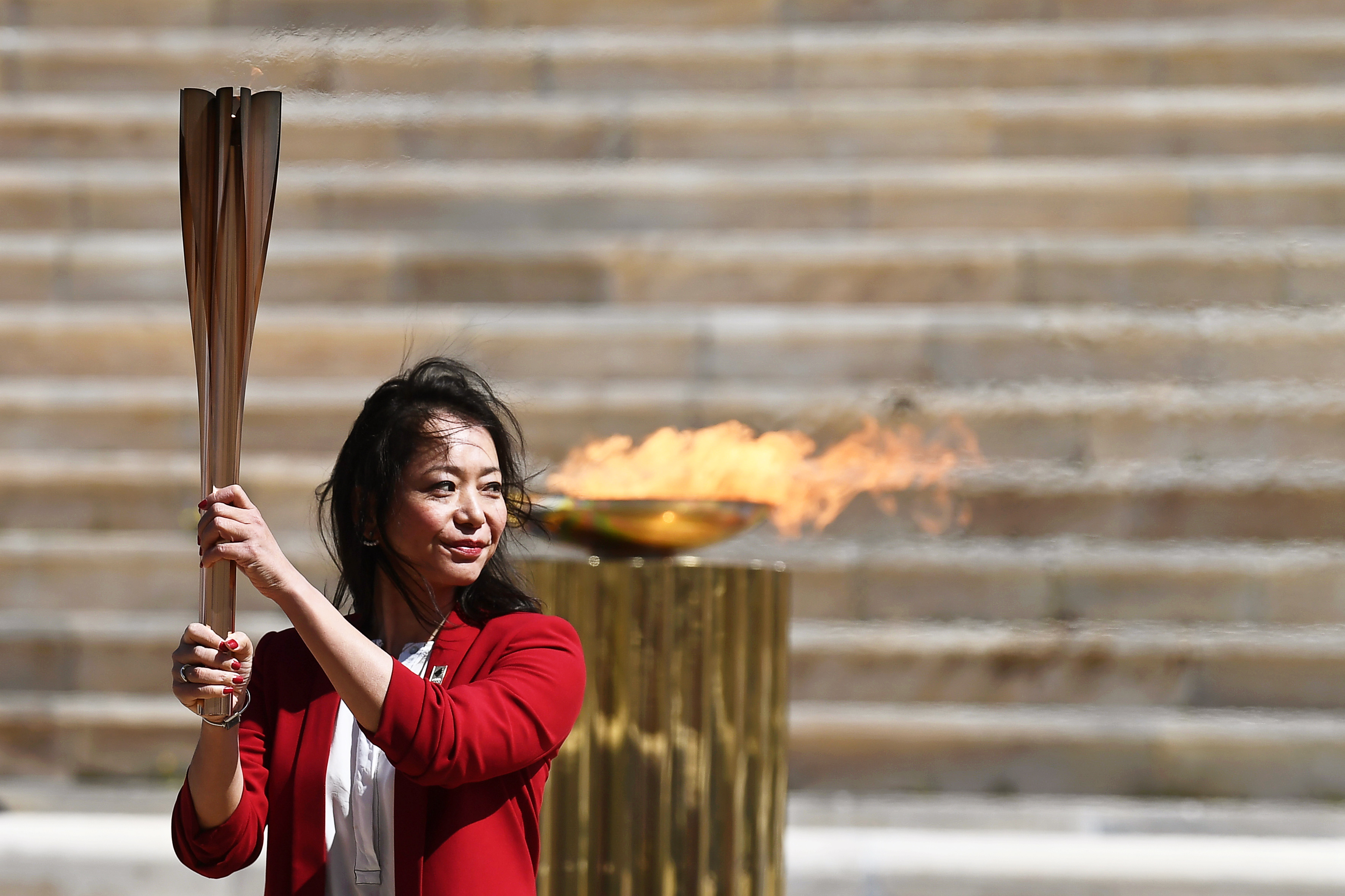 奥运圣火女神图片