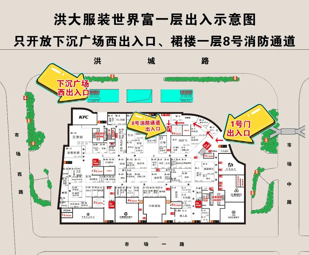 南昌這個商品市場明天開市市場內嚴禁使用這類危險品