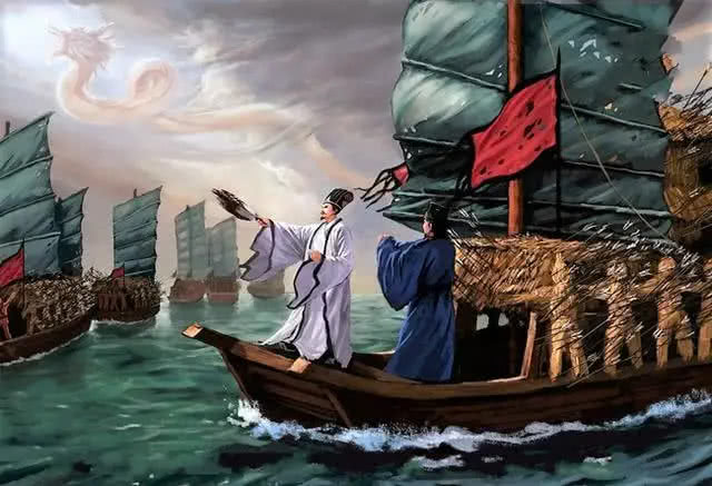 原创诸葛亮的草船借箭中曹操为何不用火箭