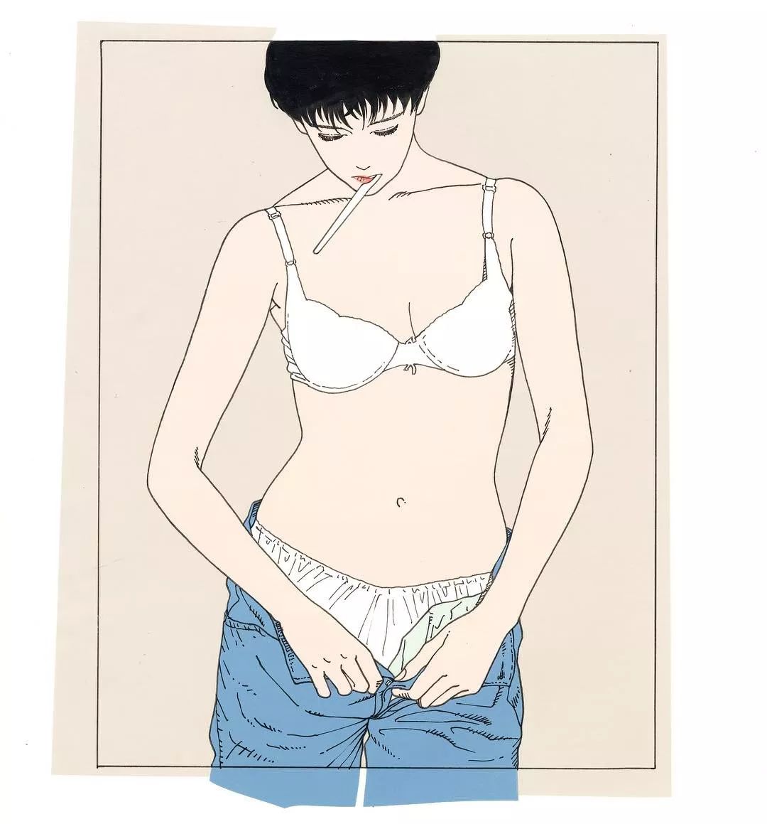 63岁大叔笔下的女生竟撩倒了无数人太诱惑了吧