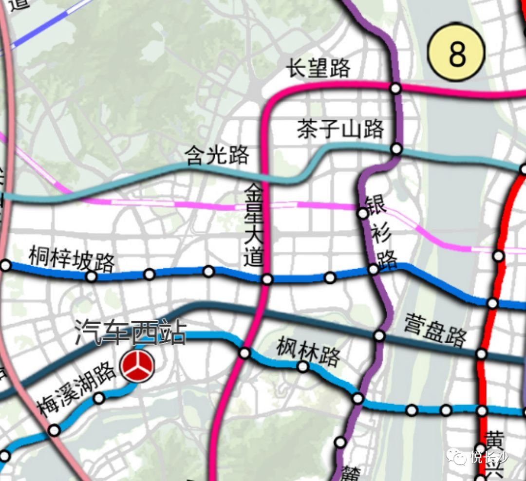 長沙規劃18條地鐵線路基本走向公佈