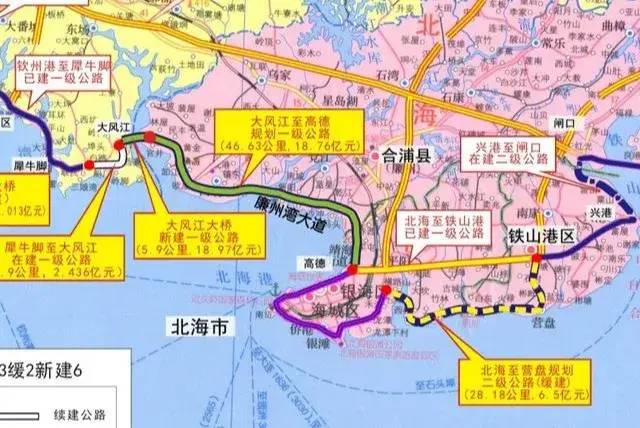 投資12億北海又有一條跨海大橋準備動工建設了