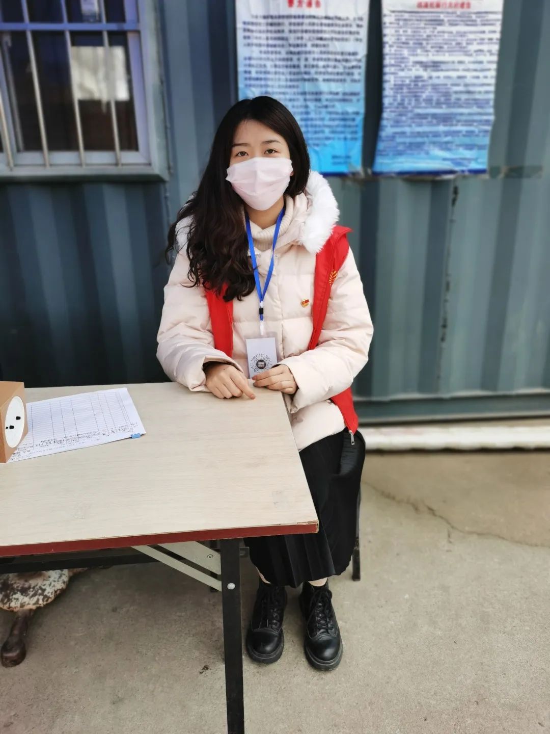 平度一中90后党员的青春答卷数学组周明洁我是防疫志愿者