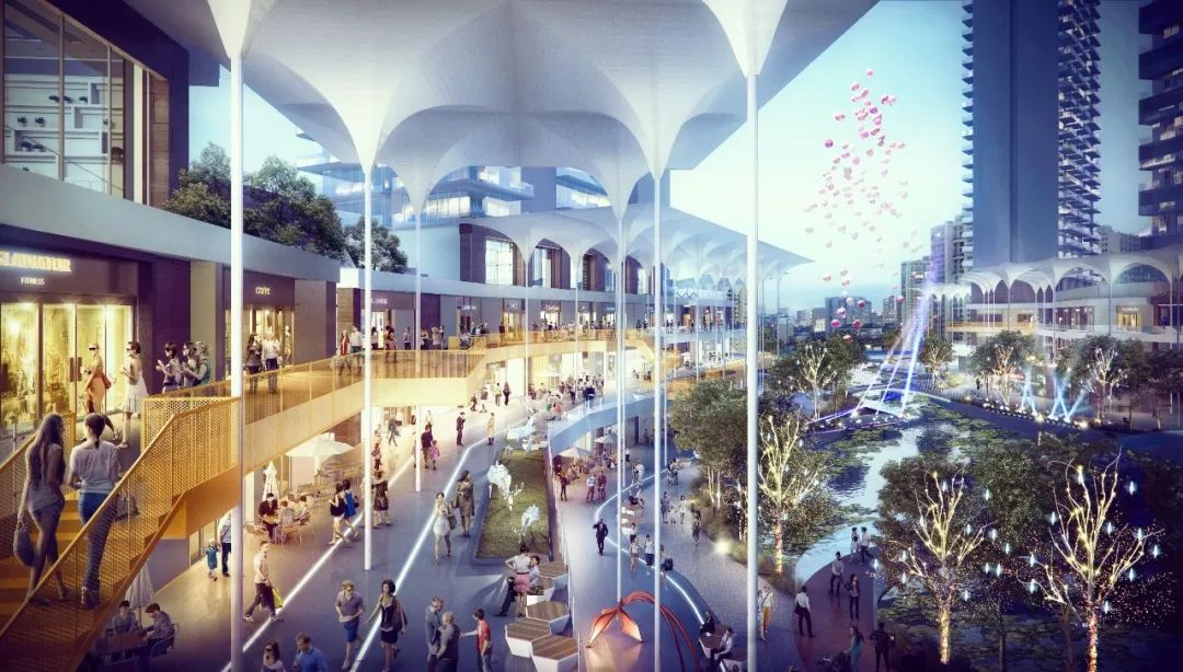 看里格177艺术商业湖区如何做好商业街区升级改造设计