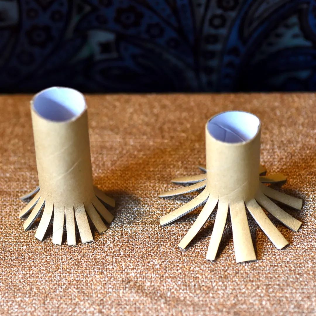 美术小课堂卷筒纸芯不要扔变废为宝就是这么简单