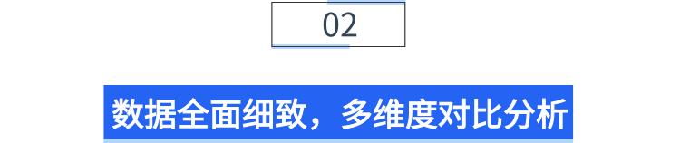 小标题—数据全面细致，多维度对比分析