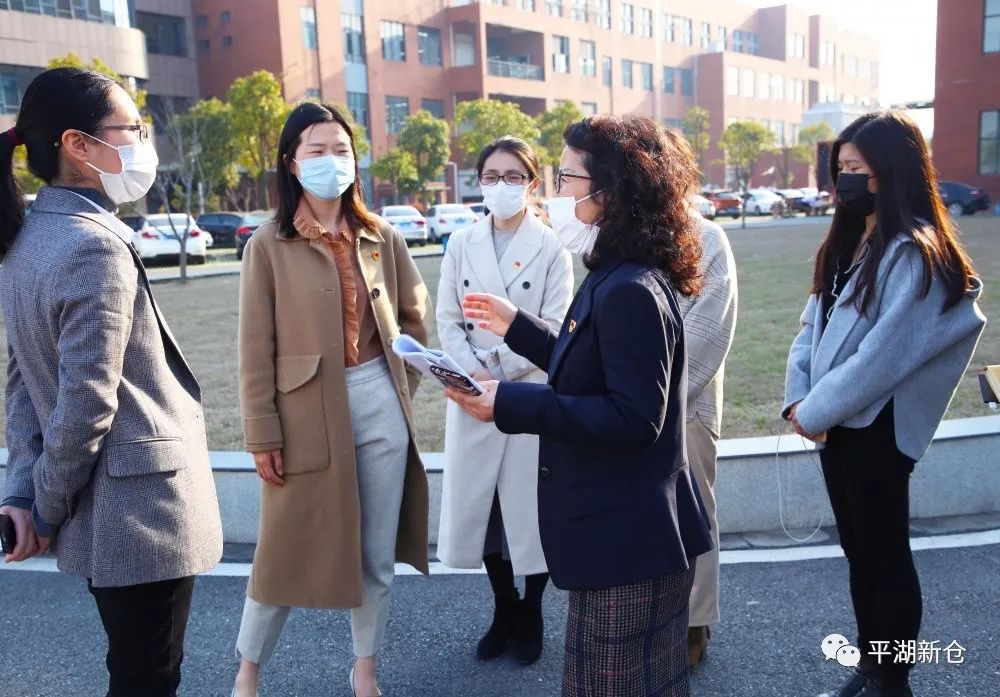 关注团平湖市委调研新仓共青团工作