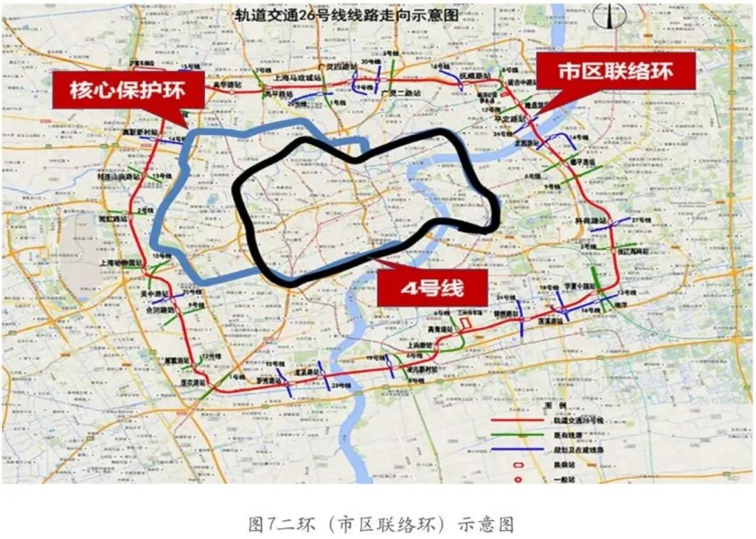 上海环线示意图图片