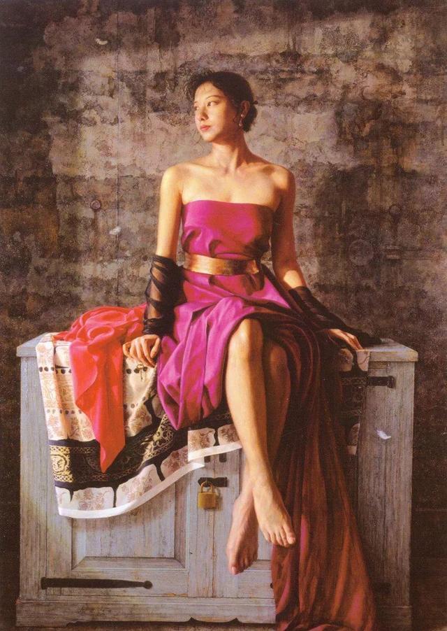 人体艺术日本超写实油画大师岛村信之人体油画欣赏