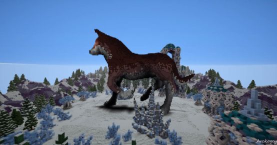 我的世界你以为大神的狼战斗力爆表细看原来都是哈士奇