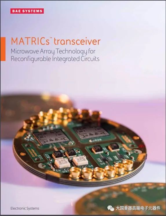 刺猬地理定位能力可重构集成电路用微波阵列技术matric芯片提供支持