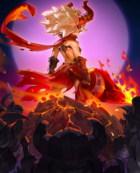我的勇者魔女阿米介绍 新大陆第一个露面的魔女_魔界