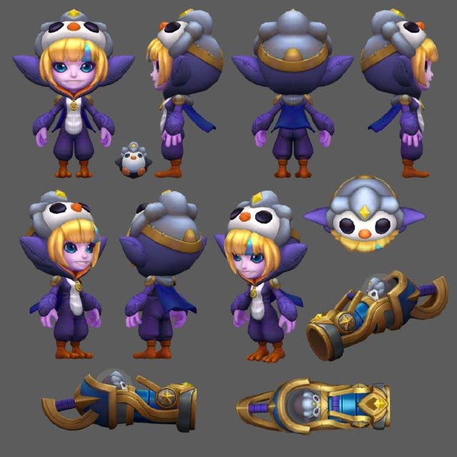 lol愚人节小炮:全身上下萌萌哒,冲着羽饰骑士也要入手了!