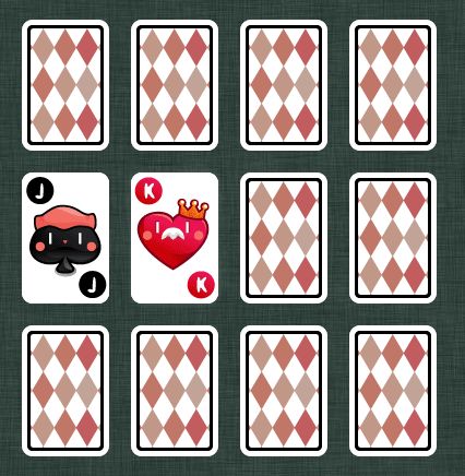 微课堂居家游戏②记忆翻牌快乐人生