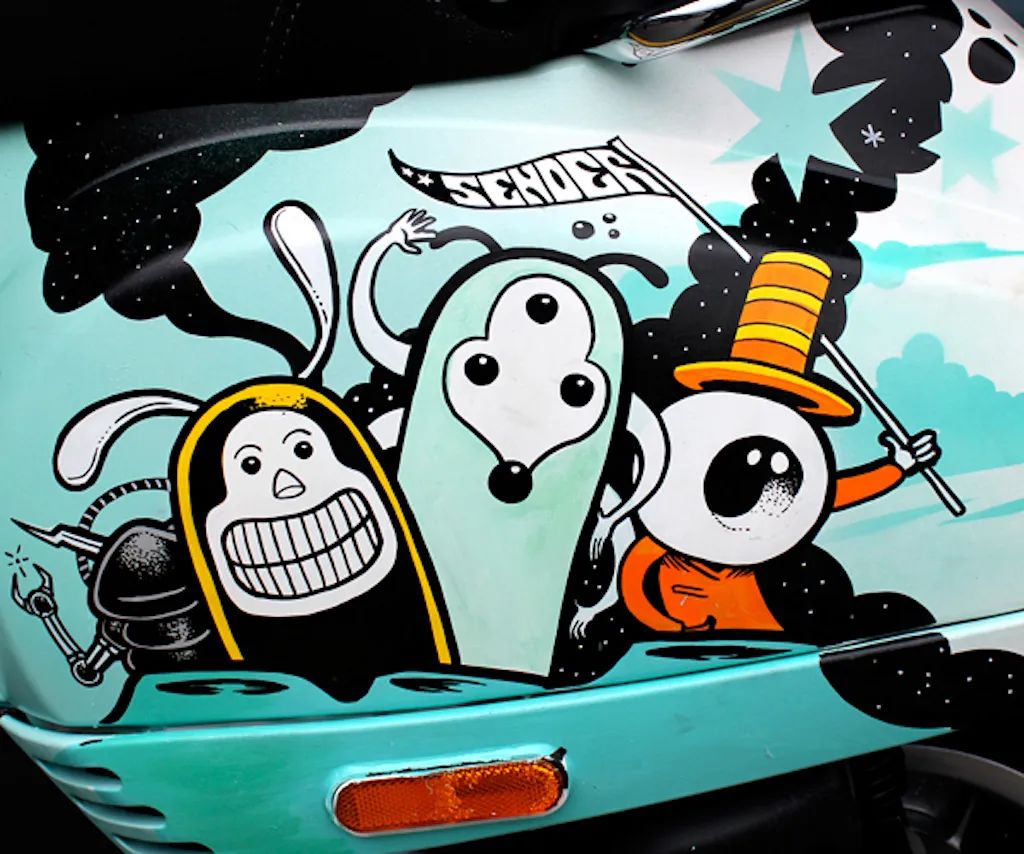 给你的vespa来点色彩