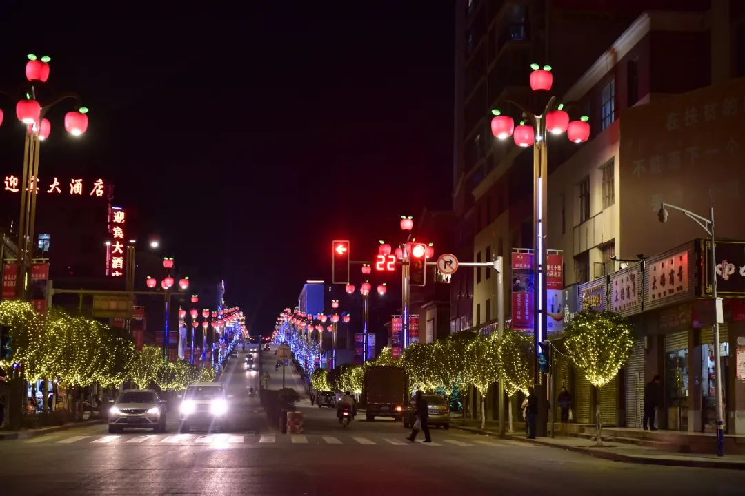 盐源夜景图片图片