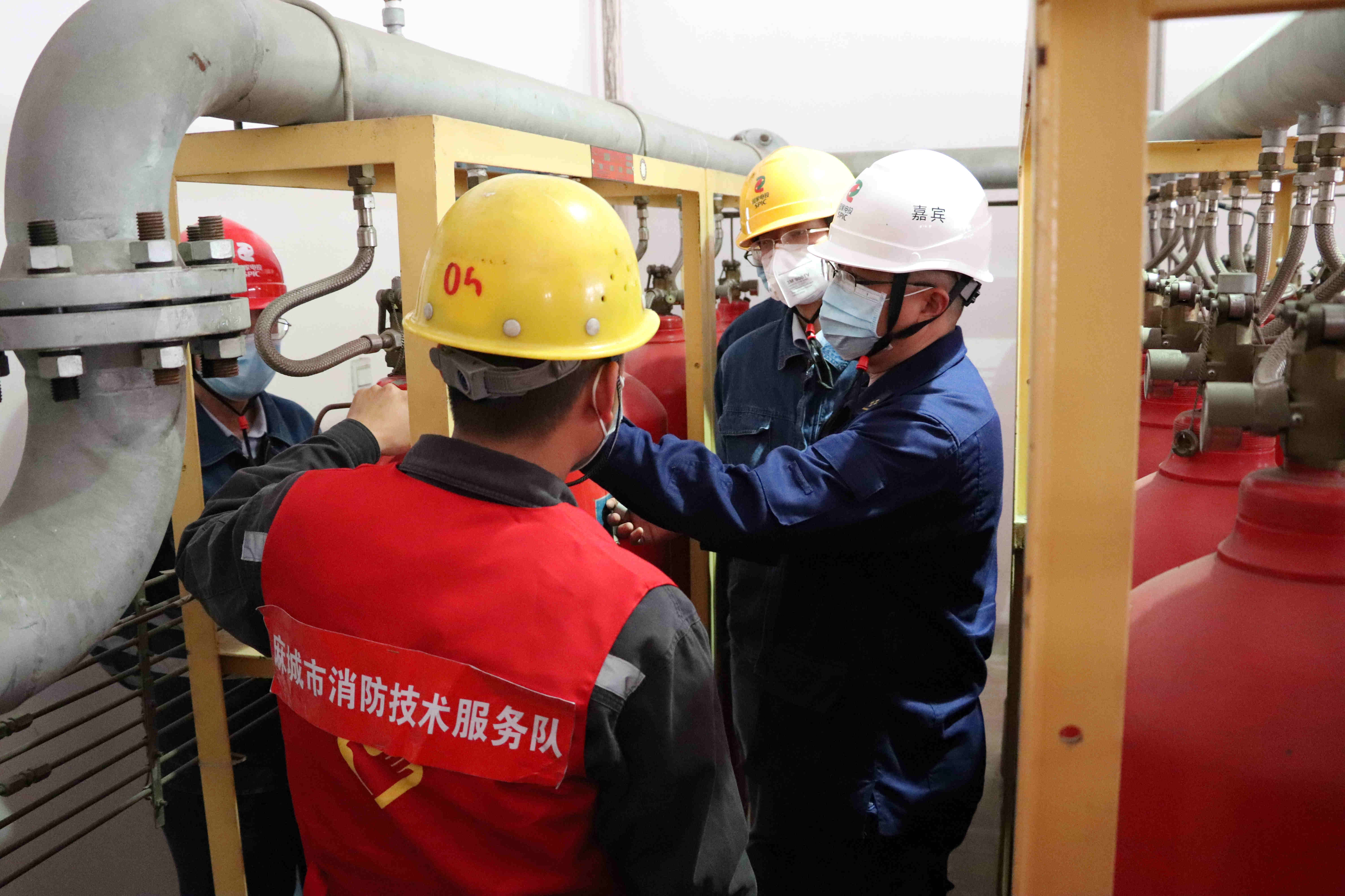 火力发电站工业消防水系统全停麻城消防前置执勤护航企业维护