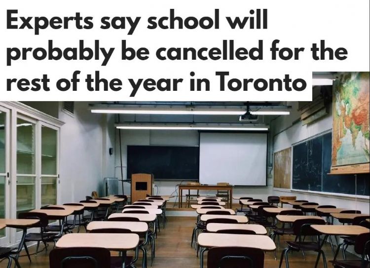 可是由于加拿大近日疫情严重,有不少专家表示,停课时间或将延长至学期