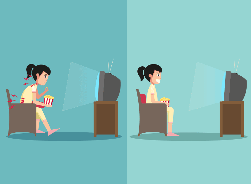 7,看电视的坐姿6,躺在沙发上的姿势5,电脑前的坐姿4,背双肩包的站姿3