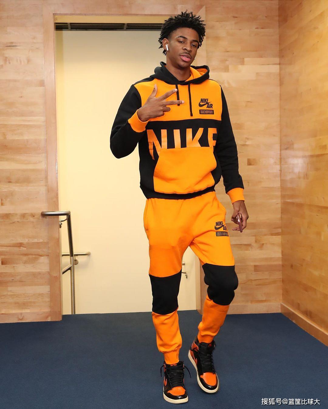 运动套装小王子!灰熊新星莫兰特本赛季出场秀欣赏