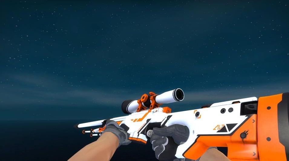 csgo:科幻皮肤专场,死寂空间很炫酷,所以我选择二西莫夫