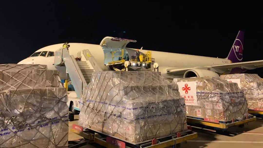 圆通航空领命起飞运输中国政府援助菲律宾防疫物资助力全球战疫