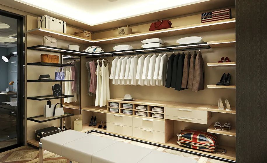 宜科丨全屋定制衣帽间女人的秀场