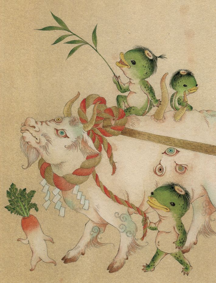 在日本的浮世绘中,一窥妖怪的世界