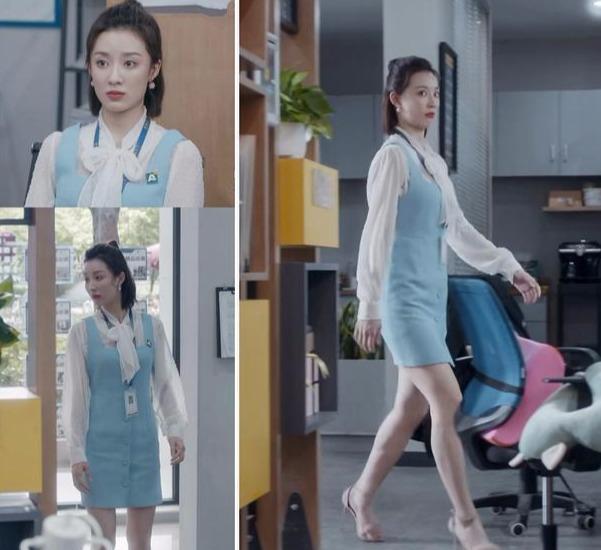 职场傻白甜朱闪闪曾在最好的我们里出演少女感满满的陈雪君