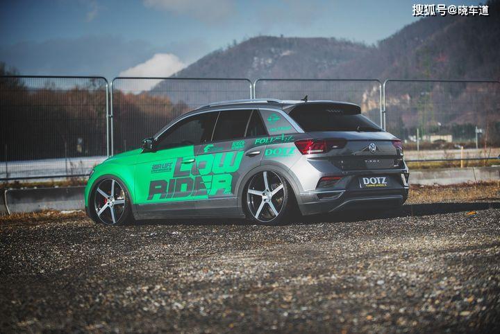 suv也能改低趴dotz改装版大众探歌这款改装你爱了吗