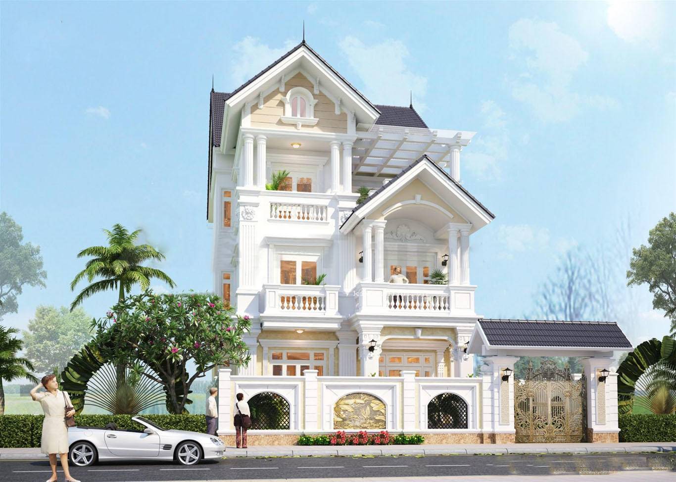 真正的欧式别墅长什么样?看看这8栋,成功人士最爱的轻奢风_乡村