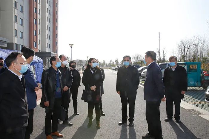 洪流副厅长一行检查我校集中隔离观察点----------学校疫情防控综合