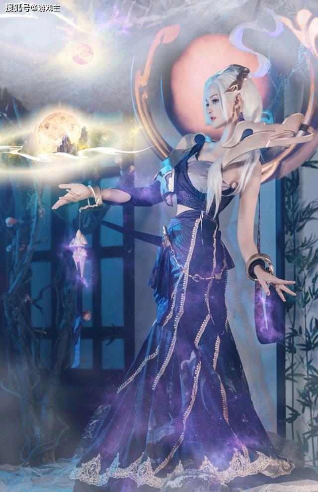 王者荣耀幽恒美如画真人照比皮肤美太多气质身材不输腐团儿